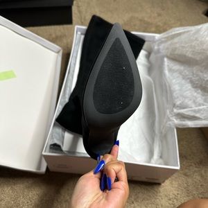 STEVE MADDEN - DOMINIQUE BLACK SUEDE